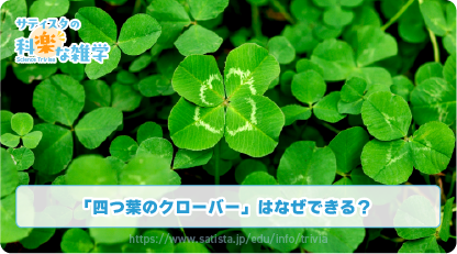 クローバーの豆知識サムネイル